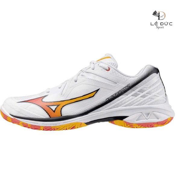 Giày cầu lông Mizuno Wave Claw 3 - Trắng đen chính hãng (71GA244335)