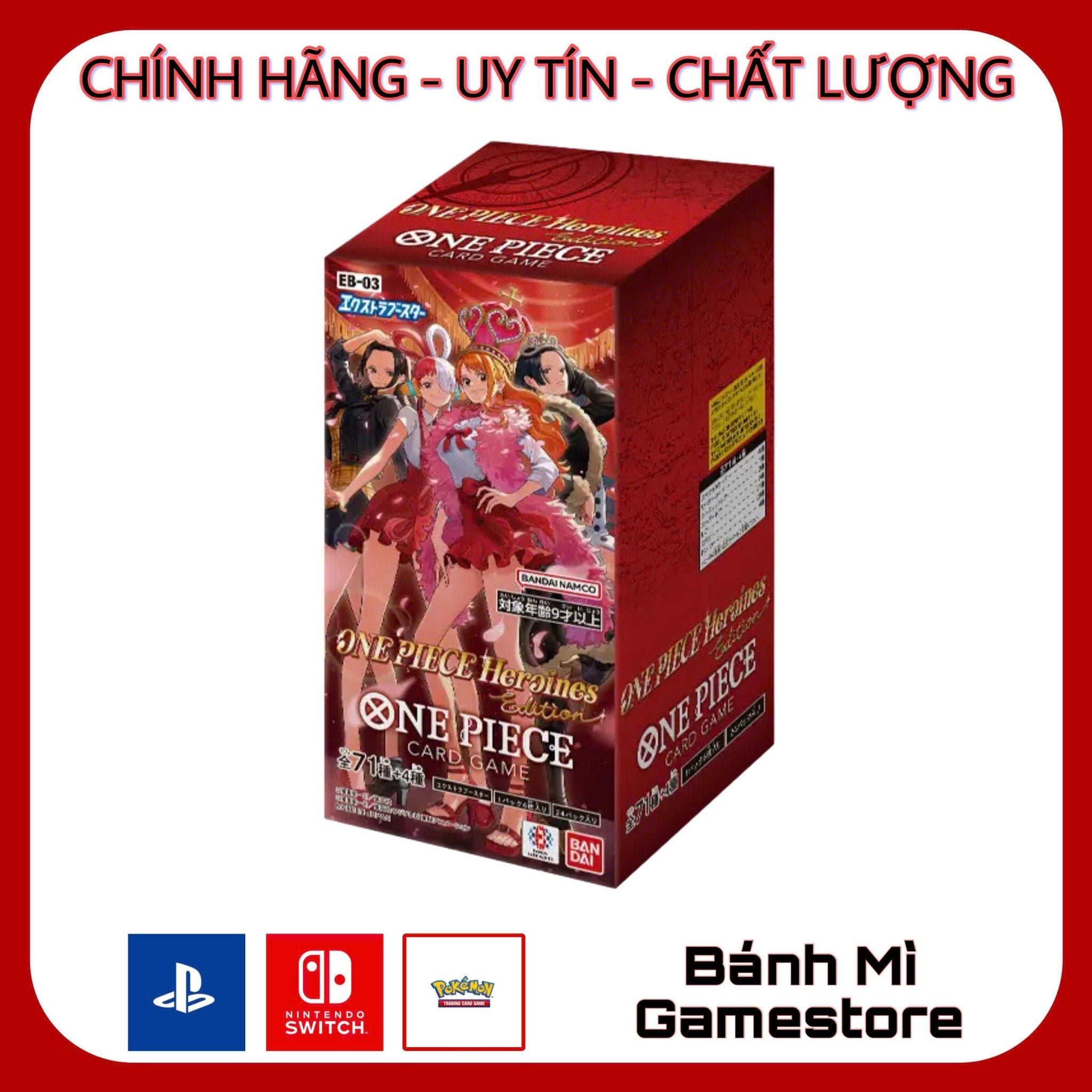 One Piece TCG: Heroines Edition EB-03 Japanese Booster Box – Bánh