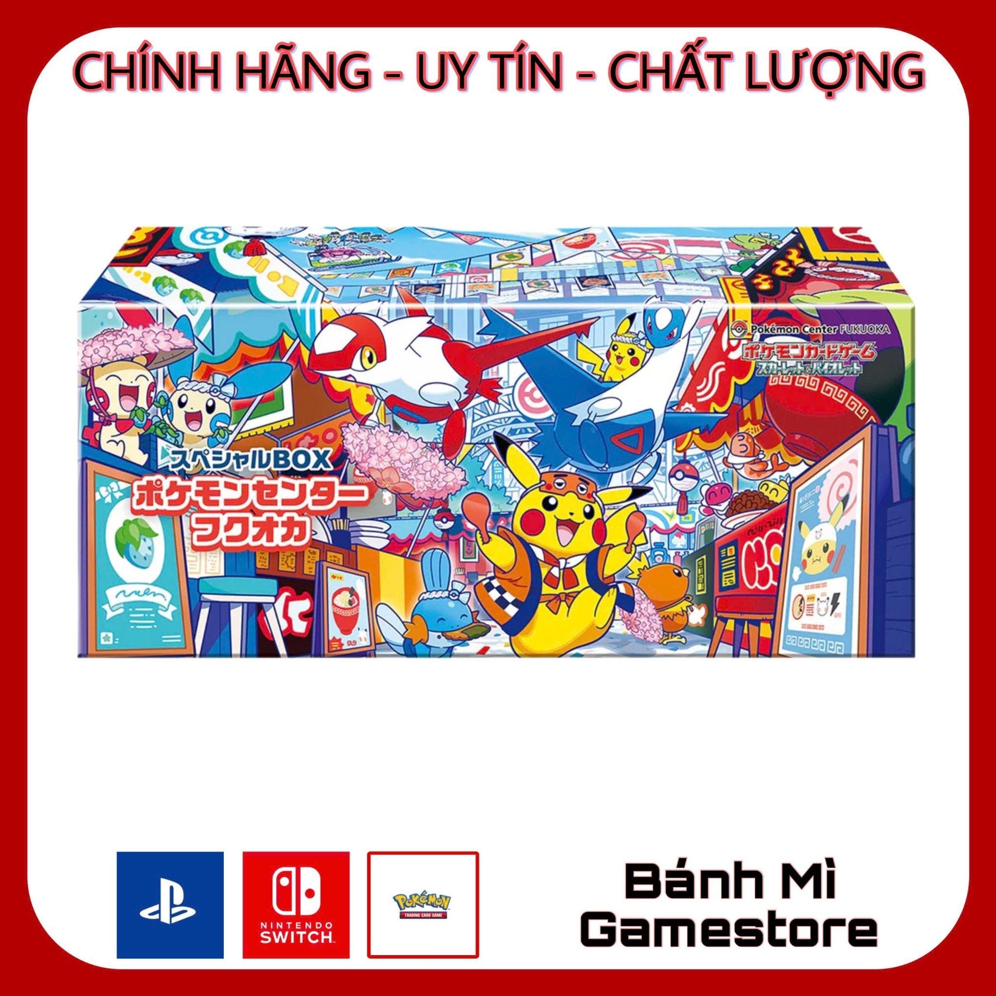 Pokemon TCG: Pokemon Center Special Box Fukuoka 2025 Japanese