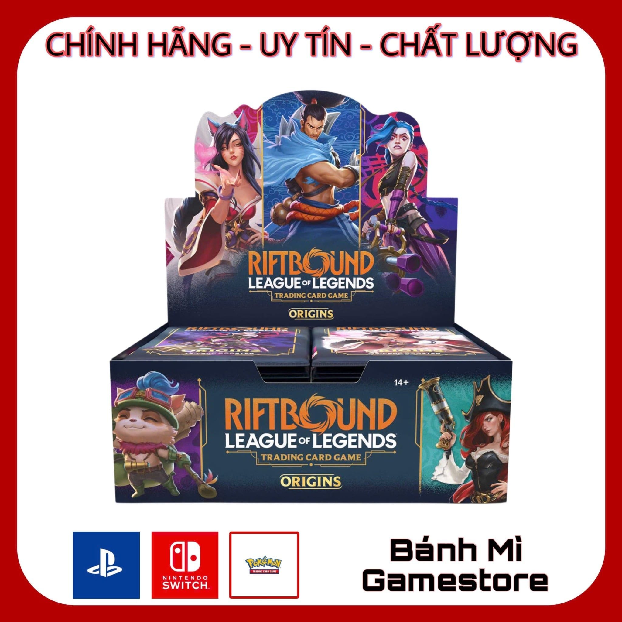 Riftbound: League of Legends TCG Orgins Booster Box – Bánh Mì Game
