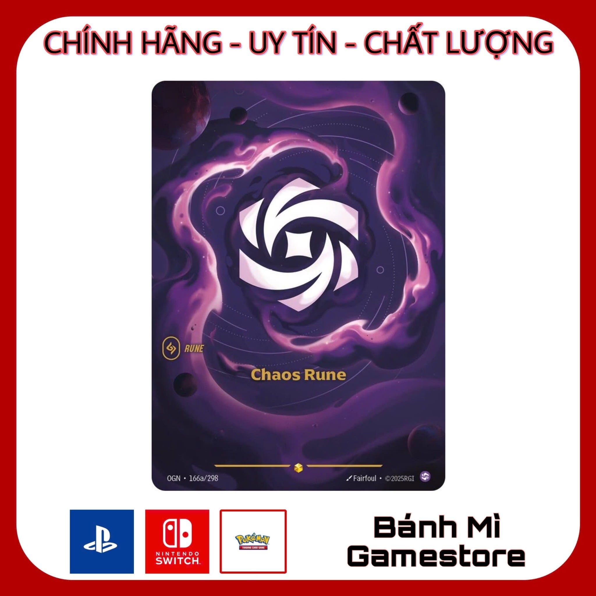 Riftbound: Chaos Rune (Alternate Art) - Origins (OGN 166a/298