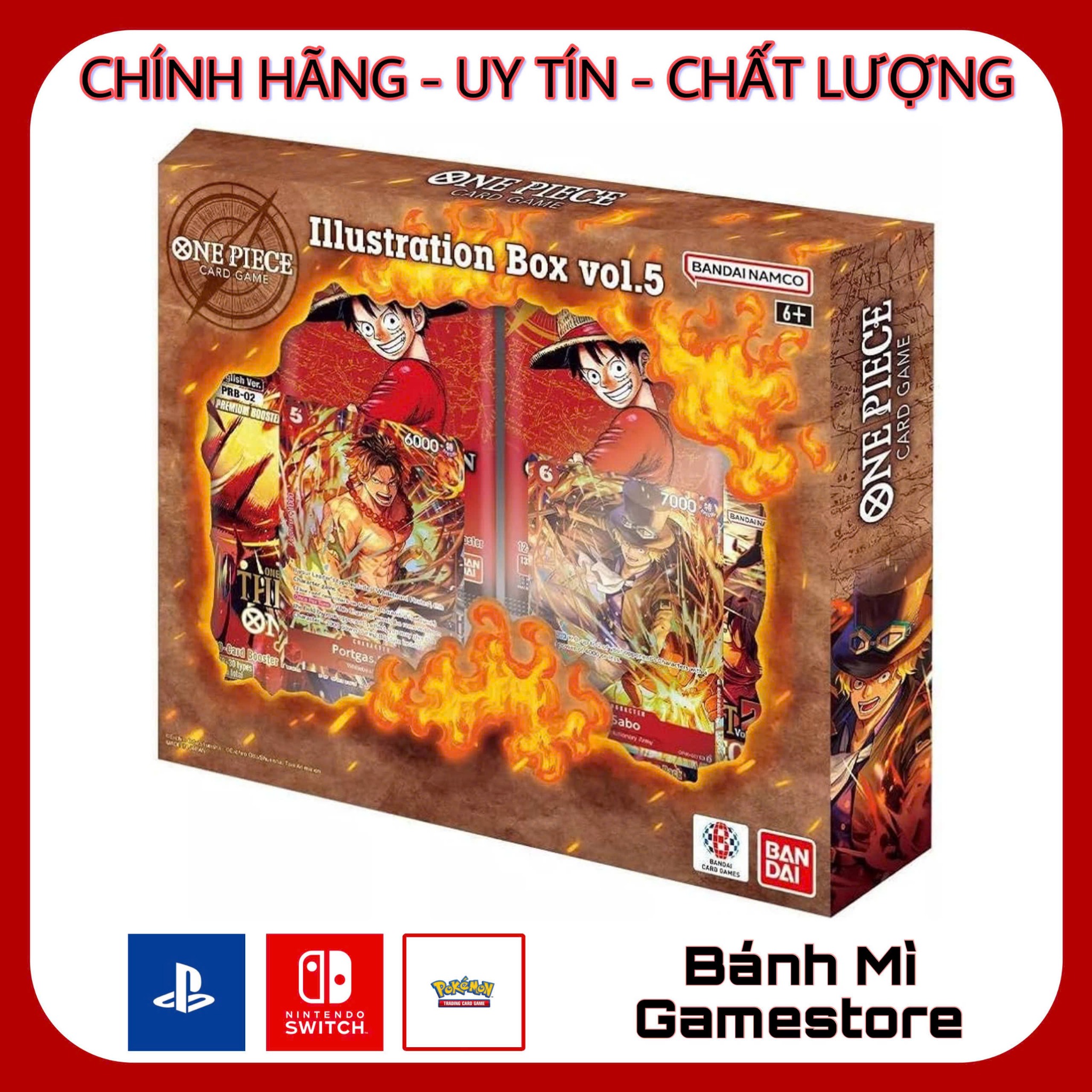 One Piece TCG: Illustration Box Vol.5 – Bánh Mì Game Store| Cắn 