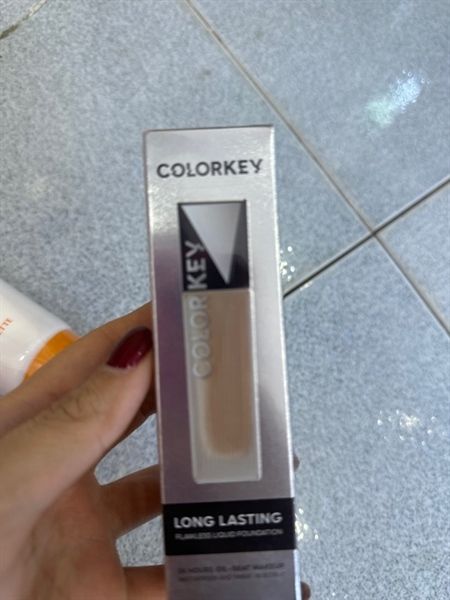 Kem Nền COLORKEY Dạng Lỏng Bền Màu Lâu Trôi Nâng Cấp Kiềm Dầu Suốt 24h 30g (P1)