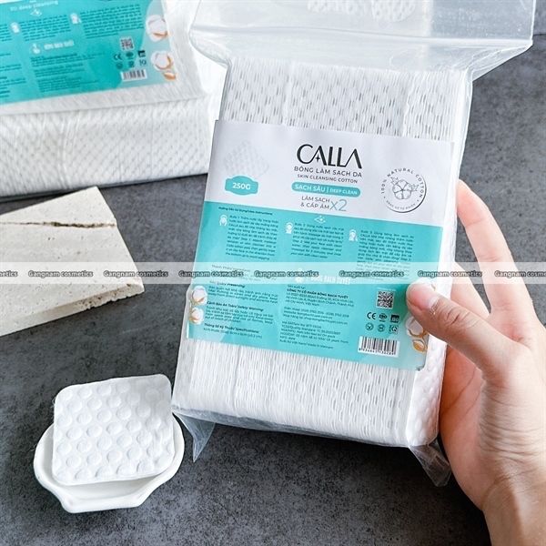 Calla bông làm sạch da 250g ( Vỏ Xanh )