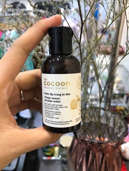 Cocoon nước tẩy Trang bí đao 50ml