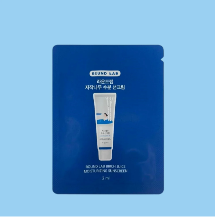 Kem chống nắng Round Lab birch juice moisturizing sunscreen 2ml