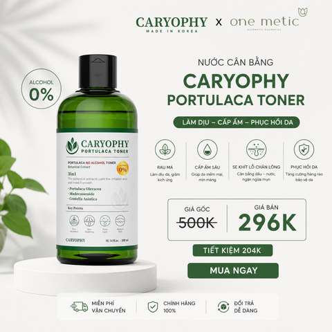 Nước hoa hồng CARYOPHY 300ml (Caryophy Portulaca Toner 300ml) 2943