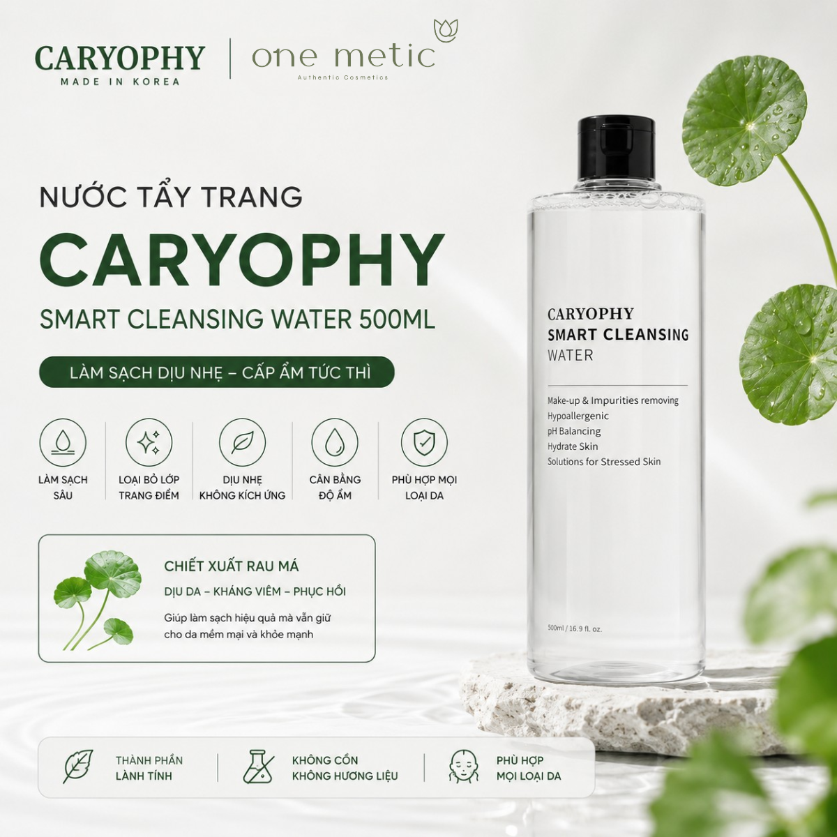 Tẩy Trang Caryophy 500ml 2942