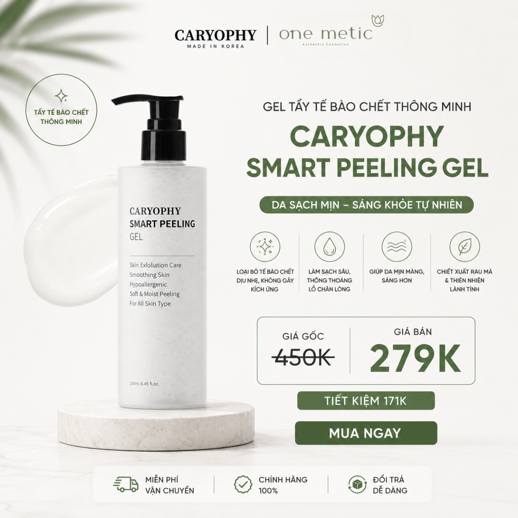 Gel tẩy tế bào chết thông minh CARYOPHY 250ml (Caryophy Smart Peeling Gel 250ml) (Chai) 2946