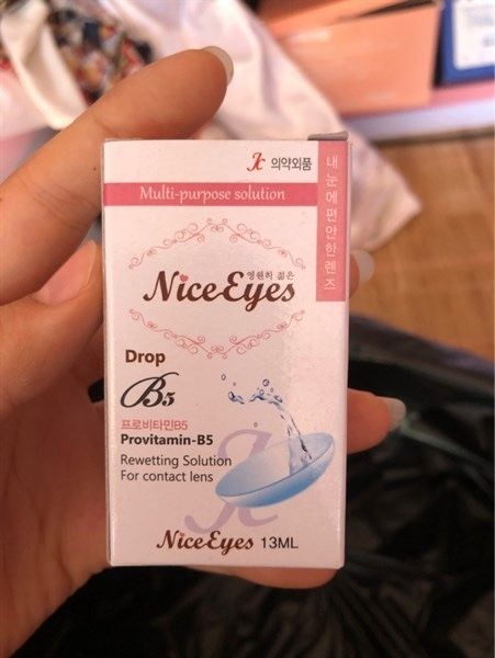 Nước nhỏ mắt đeo lens Drop