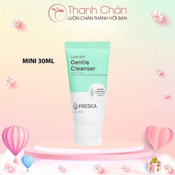 Sữa rửa mặt Freska low ph gentle cleanser 30ml