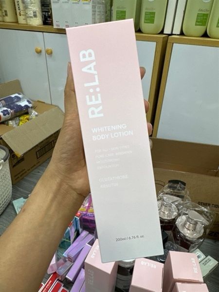 Kem body Nâng Tone Relab