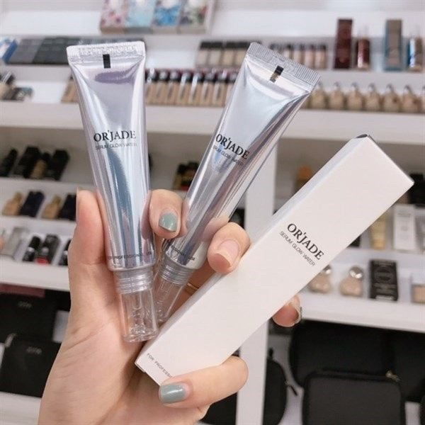 Mix nền pha nền orjeck tinh chất căng bóng trộn nền or'jade serum glow water 15ml