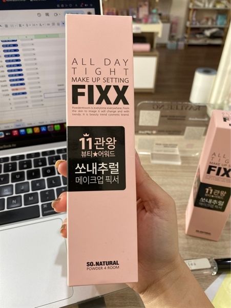Xịt Khoá Makeup Fixx All Day Tight Make Up Setting - 120ml #Hồng Nhạt