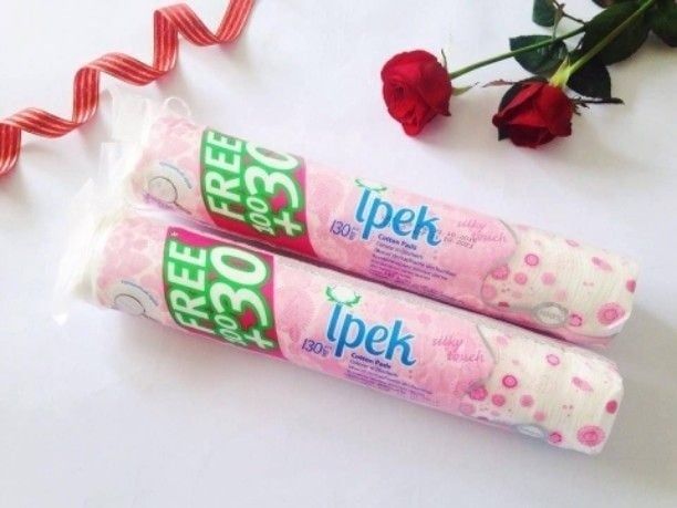 Bông Tẩy Trang Nhập khẩu ipek 130 miếng