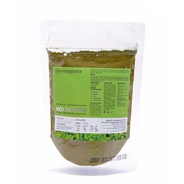 Bột trà xanh Milaganics 100g