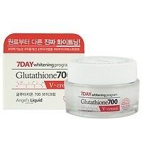 Kem dưỡng hỗ trợ sáng da, mờ thâm nám Angel's Liquid 7 day glutathione 700 v-cream.