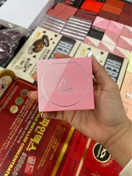 Phấn Má Hồng & Bắt Sáng 2in 3CE Blushlighter #Slick