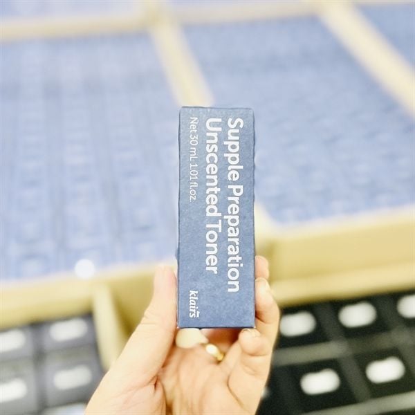 Nước hoa hồng Klairs supple preparation unscented toner 30ml