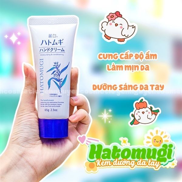 Kem dưỡng da tay Hatomugi 65g