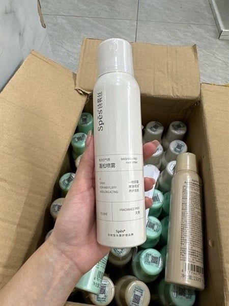 Dầu gội khô SPES dạng xịt không mùi 150ml