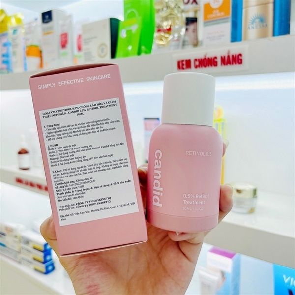 Hoạt Chất Chống Lão Hóa Candid Retinol Treatment 30ml 1.0