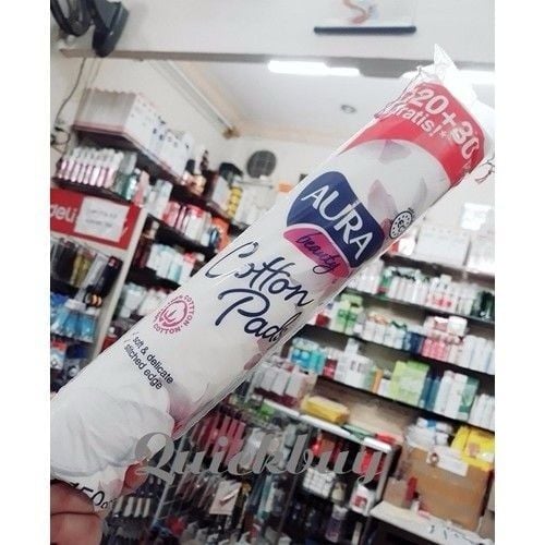 Bông tẩy Trang Aura Cotton Pads 150 miếng