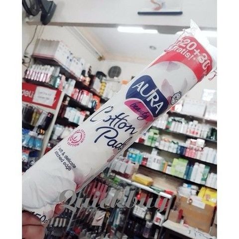 Bông tẩy Trang Aura Cotton Pads 150 miếng