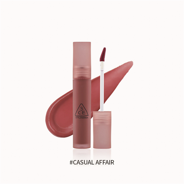 Son Kem 3CE Blur Water Tint Casual Affair Lì Mềm Mượt Môi 4.6g