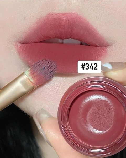 Son into you shero Super matte lip&cheek mud 342 ( Bùn Hũ)