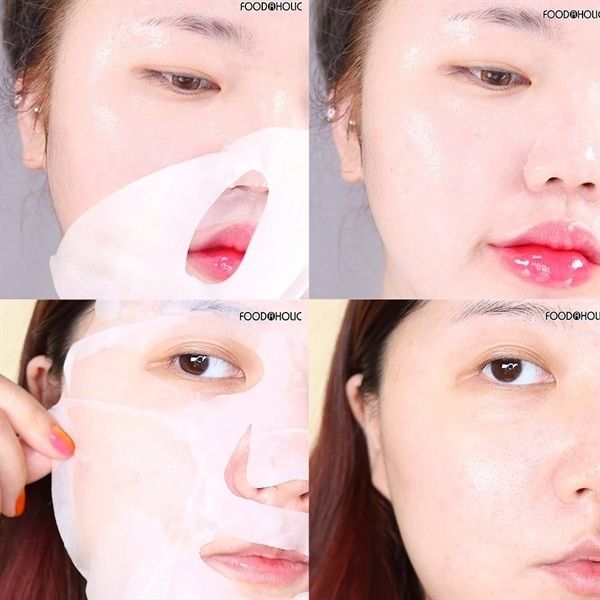 Mặt nạ Foodaholic peptide anti wrinkle