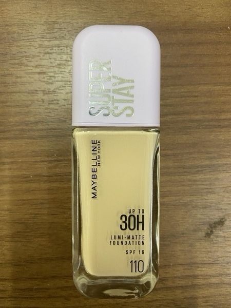 Kem nền maybeline Super stay 110 ( Nắp tím)