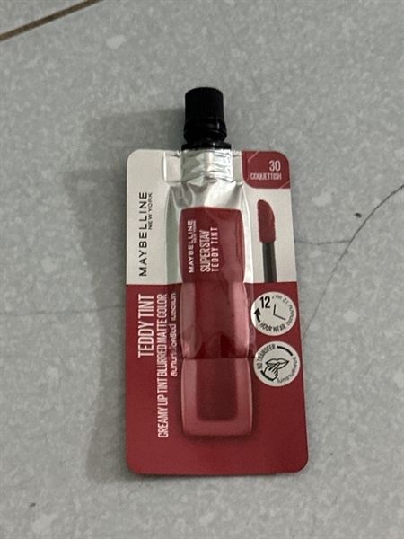 Sample son Maybelline teddy tint #30 coquettish