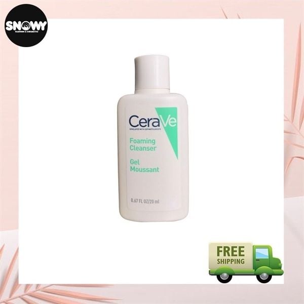 [Mini] Sữa rửa mặt sạch sâu Cerave facial cleanser minisize 30ml