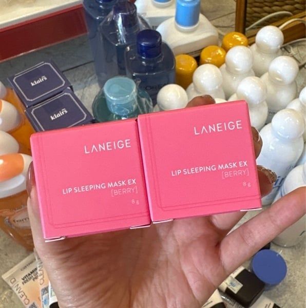 Mặt nạ ngủ môi Laneige Hương quả mọng 8g