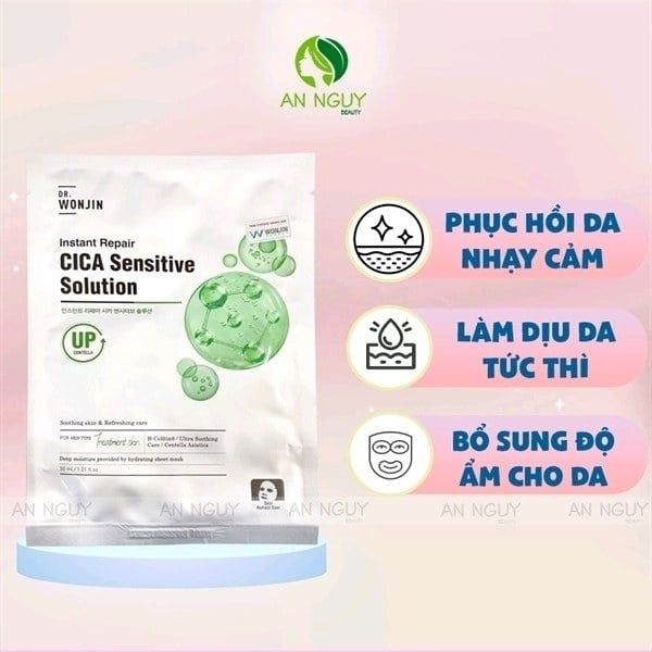 Mặt nạ cấp tốc Dr.Wonjin instant repair mask 30ml ( Xanh lá)