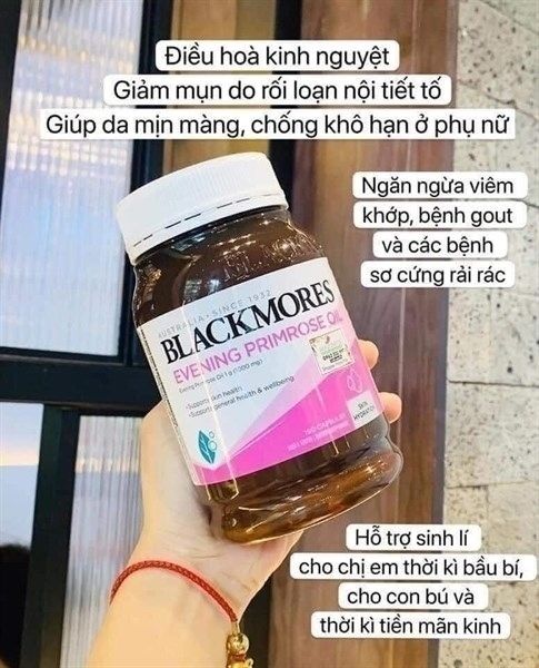 Tinh dầu hoa anh thảo – Blackmores Evening Primrose (190 viên)