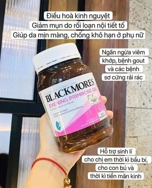 Tinh dầu hoa anh thảo – Blackmores Evening Primrose (190 viên)