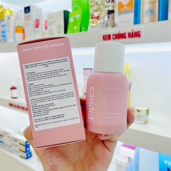 Hoạt Chất Chống Lão Hóa Candid Retinol Treatment 30ml 0.5