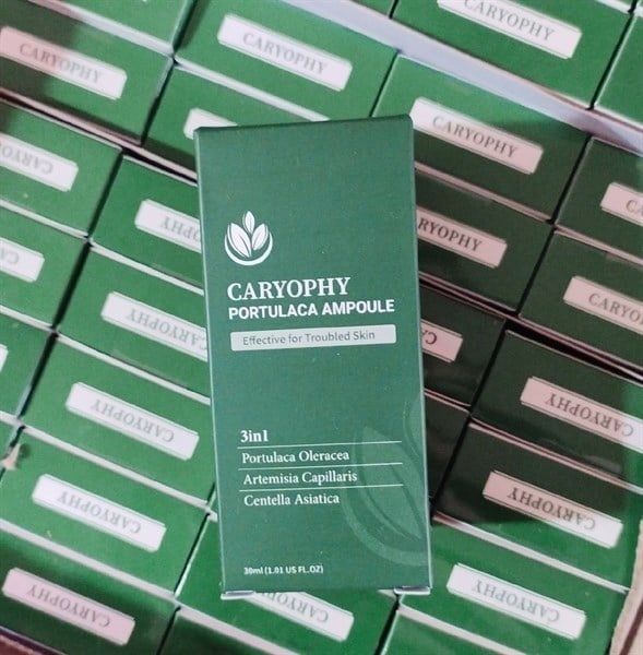 Tinh Chất Chăm Sóc Cho Da Mụn Caryophy Portulaca Ampoule