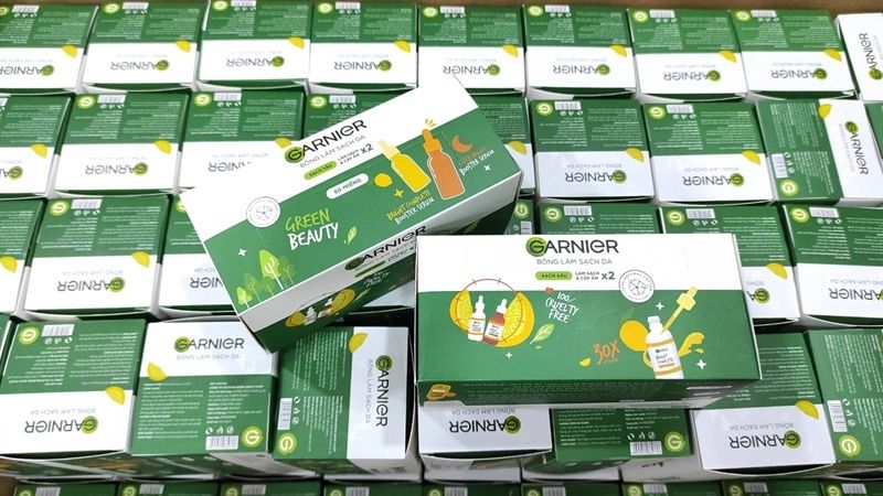 Bông tẩy Trang Garnier 80 miếng