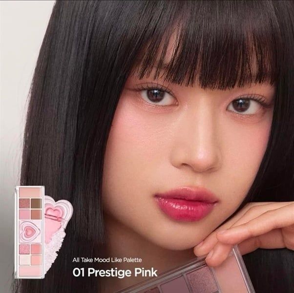 Phấn mắt Peripera INK all take mood like palette #01