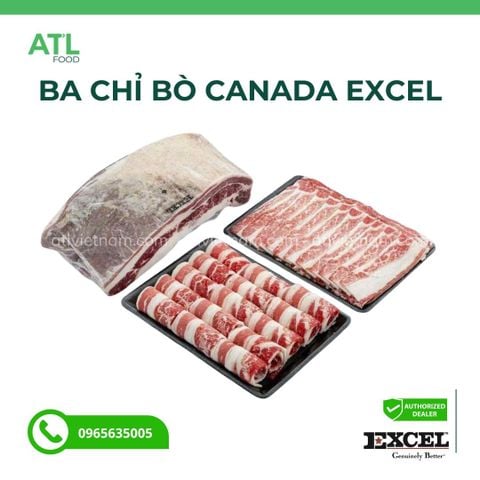 BA CHỈ BÒ CANADA EXCEL
