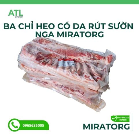 BA CHỈ HEO CÓ DA RÚT SƯỜN NGA MIRATORG