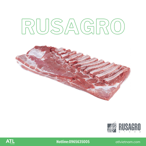 BA CHỈ HEO KHÔNG DA RÚT SƯỜN NGA RUSAGRO