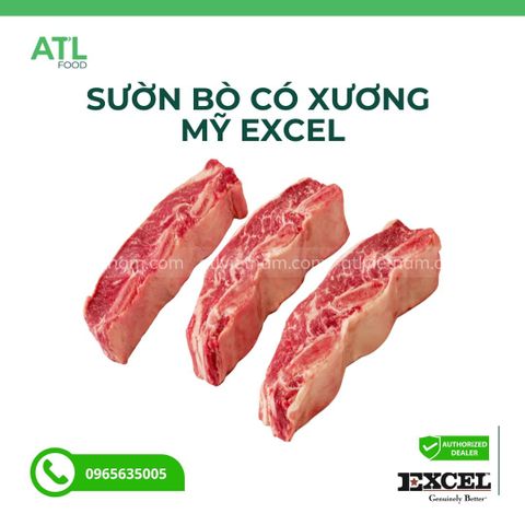 Sườn bò có xương Mỹ Excel