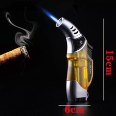 Bật lửa khò 1 tia nhìn thấy gas xing x01