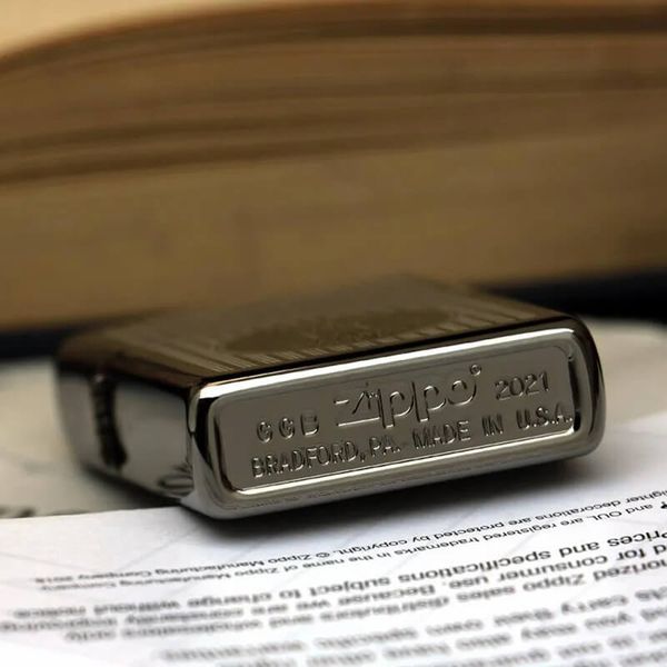 Zippo chính hãng mộc đáy đặc biệt bản kỷ niệm Founder's Day Z391