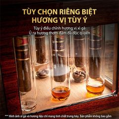 Hộp ủ xì gà Kèm 8 ống hương liệu Lubinski YJA 60059