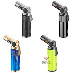 Bật lửa Jobon khò 1 tia cổ xoay 4 nấc có khoá gas ZB-5018